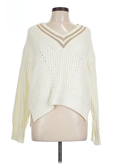 Pre-owned Sage The Label Pullover Sweater In Ivory