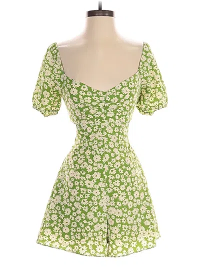 Pre-owned Sage The Label Romper In Green