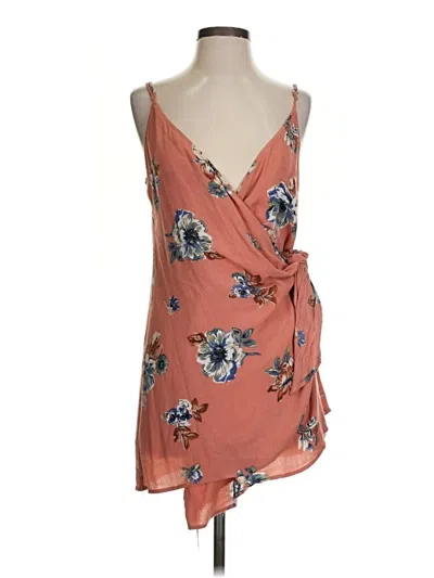 Pre-owned Sage The Label Sleeveless Blouse In Orange