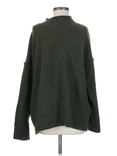 Pre-owned Sage The Label Turtleneck Sweater In Green