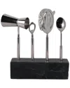 Sagebrook Home 10 4 Piece Bar Utensil Set