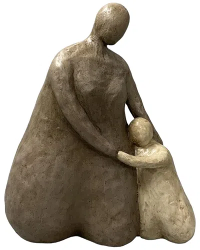 Sagebrook Home 10in Parent & Child Hugging Figure In Multicolor