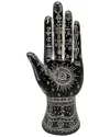 Sagebrook Home 10in Tattoo Hand Accent In Black