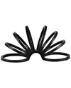 Sagebrook Home 11in Slinky Ring Accent In Black