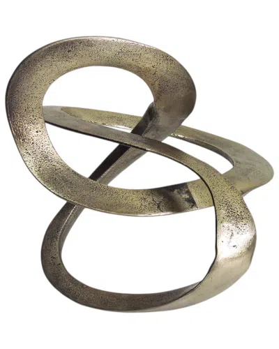 Sagebrook Home 11x8 Twisted Knot Object In Gold