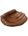 Sagebrook Home 12in Baseball Glove Accent In Brown
