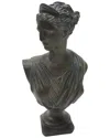 Sagebrook Home 12in Grecian Bust In Bronze