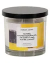 Sagebrook Home 12oz Doin It And Lovin It Lidded Candle In Multi
