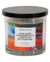 Sagebrook Home 12oz Lying In Bed Lidded Candle In Multi