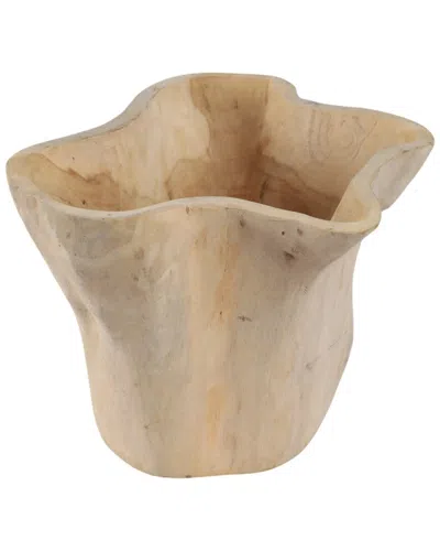 SAGEBROOK HOME SAGEBROOK HOME 13IN TEAK ROOT BOWL