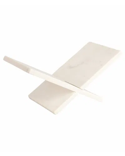 Sagebrook Home 13in Marble Bookstand In Multi