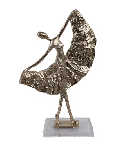 Sagebrook Home 17in Covington Dancer Statuary In Gold
