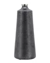 Sagebrook Home 18in Decorative Glass Vase In Black