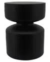 Sagebrook Home 18in Pawn Shaped Stool