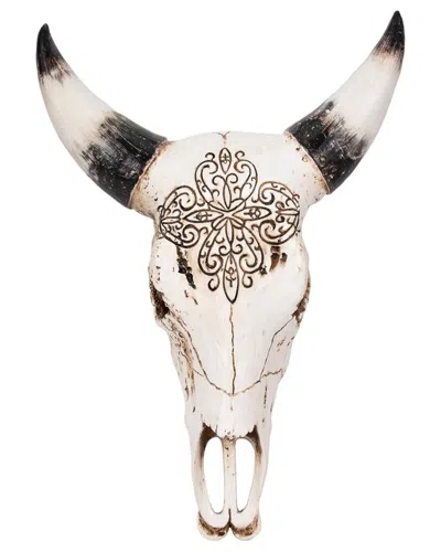 SAGEBROOK HOME SAGEBROOK HOME 19IN WESTERN BULL SKULL