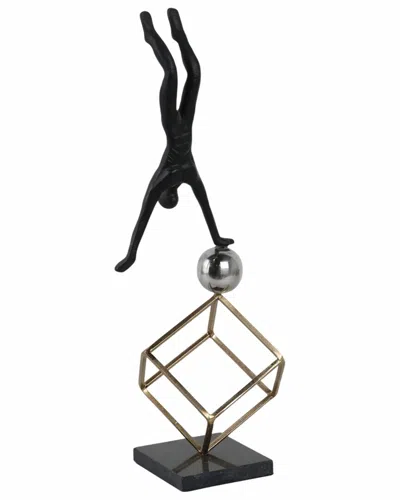 SAGEBROOK HOME SAGEBROOK HOME 19X7IN GYMNAST ON BALL & CUBE