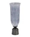 Sagebrook Home 20in Decorative Glass Vase In Blue