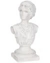 Sagebrook Home 20in Venus Bust In White