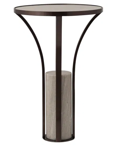 SAGEBROOK HOME SAGEBROOK HOME 24IN ALFORD MARBLE TOP TABLE