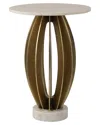 Sagebrook Home 25in Laurent Marble Table