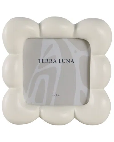 Sagebrook Home 4x4in Puffy Squiggle Photo Frame In Neutral