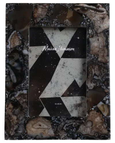 SAGEBROOK HOME SAGEBROOK HOME 4X6 AGATE PHOTO FRAME