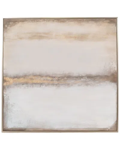 Sagebrook Home 50x50in Monroe Hand Painted Wall Art In Neutral