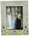 Sagebrook Home 5x7 Flower Field Photo Frame In Multicolor
