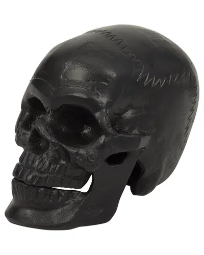 Sagebrook Home 6in Skull Decor In Black