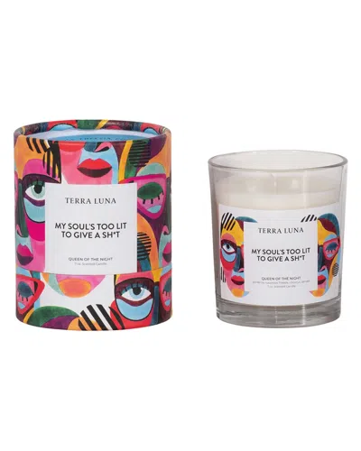 Sagebrook Home 7oz Too Lit Boxed Candle In Multi