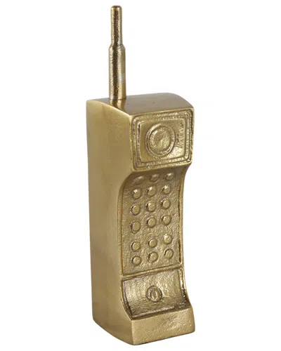 Sagebrook Home 8in Cordless Phone In Gold