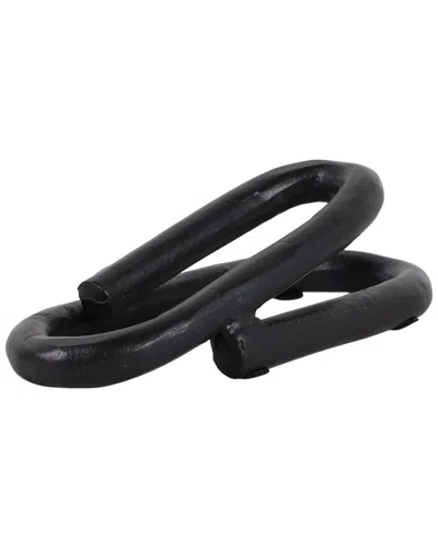 Sagebrook Home 8x4in Paper Clip Object In Black