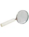 Sagebrook Home 9x4 Diamond Carved Handle Magnifying Glass