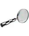 Sagebrook Home 9x4 Geo Handle Magnifying Glass In Black