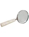 Sagebrook Home 9x4 Diamond Carved Handle Magnifying Glass