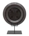 Sagebrook Home Aztec Table Sculpture With Stand In Brown