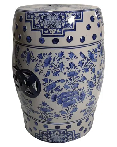 SAGEBROOK HOME SAGEBROOK HOME CHINOISERIE STOOL