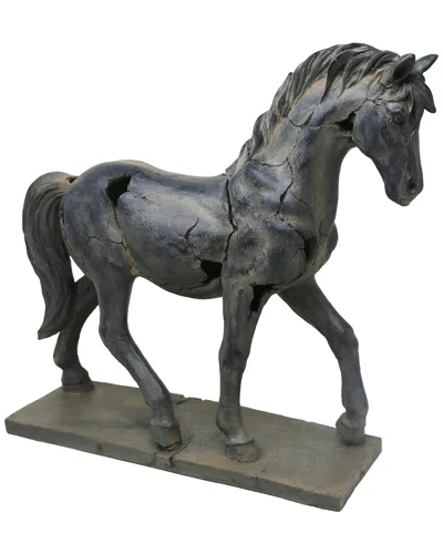 SAGEBROOK HOME SAGEBROOK HOME CRACKED HORSE SCULPTURE