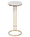 Sagebrook Home Drink Table In White