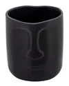Sagebrook Home Face Planter Black In Black