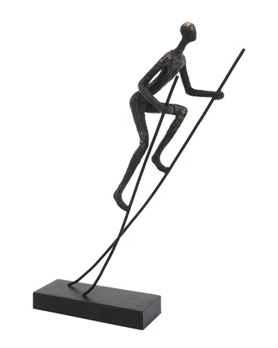 Sagebrook Home Man On Stilts Sculpture In Bronze