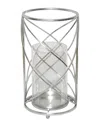 Sagebrook Home Metal Table In Silver