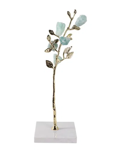 Sagebrook Home Peoria Medium Fluorite Stone Tree Statuary In Multi