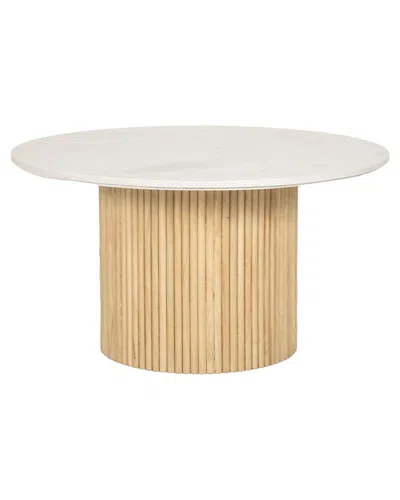 SAGEBROOK HOME SAGEBROOK HOME REEDED COFFEE TABLE
