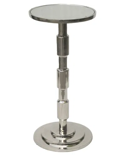 SAGEBROOK HOME SAGEBROOK HOME SIDE TABLE WITH MIRROR TOP