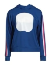 Sagmeister Woman Sweatshirt Blue Size M Rayon, Nylon, Lycra In Blue