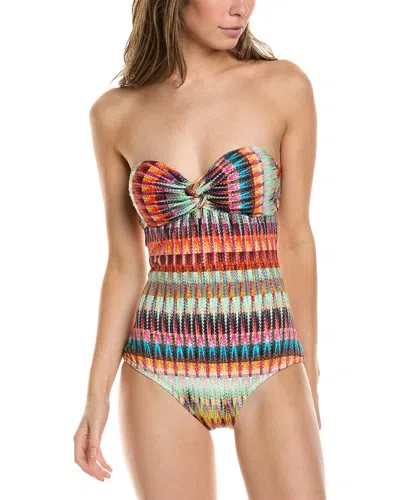 Saha Twisted One-piece In White