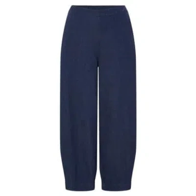 Sahara Stretch Denim Bubble Trouser In Blue