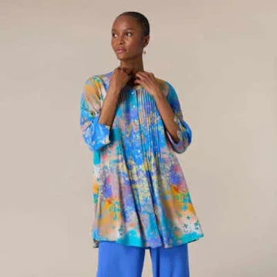 Sahara Summer Dreamscape Shirt In Blue