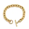 Sahira Alexis Toggle Bracelet In Gold In Gold